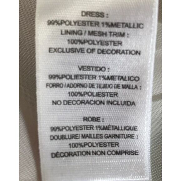 Youngland Baby Girl Holiday Red/White/Black/Silver Plaid Dress 24M - Picture 9 of 10